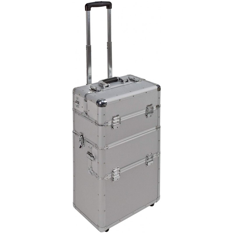DEMA Hliníkový pojízdný kufr na nářadí 3v1 AluTrolley 20849D