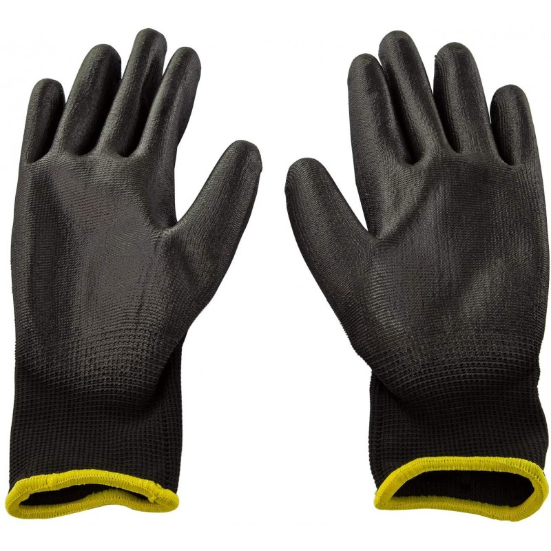 DEMA Pracovní rukavice s PU povrchovou úpravou Basic, velikost 7 23260D