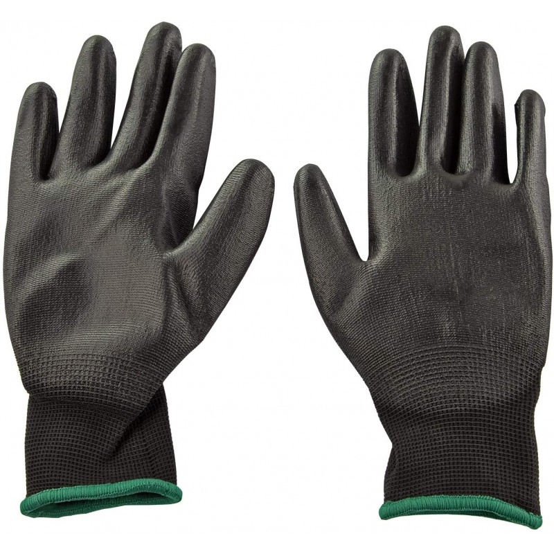 DEMA Pracovní rukavice s PU povrchovou úpravou Basic, velikost 8 23261D