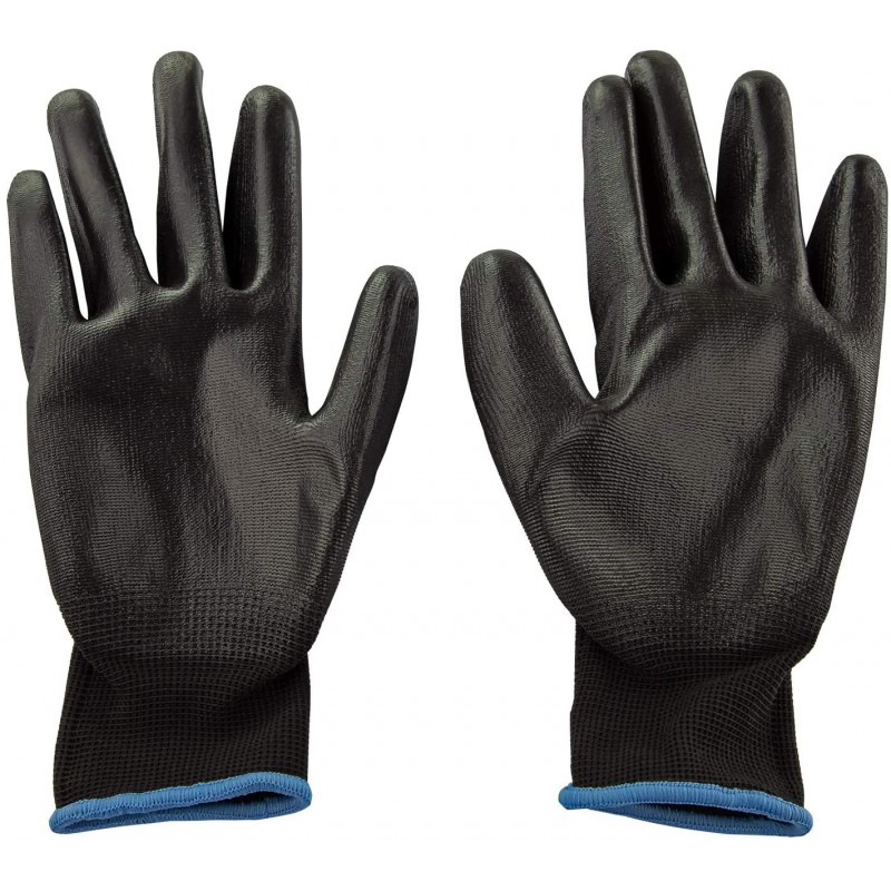 DEMA Pracovní rukavice s PU povrchovou úpravou Basic, velikost 9 23262D