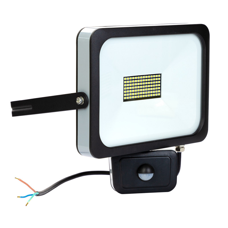 DEMA LED svítilna Slim 50 W s pohybovým senzorem 90054D