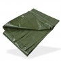 Nepromokavá plachta zakrývací 3x3 m 140 g/m2, zelená