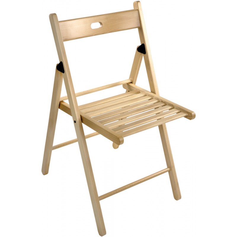 DEMA Dřevěná sklopná židle Buche 14159D