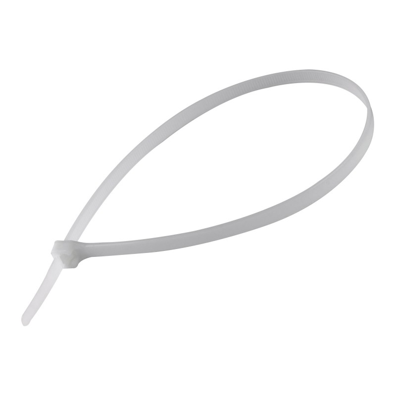 DEMA Vázací stahovací pásky 7,8x450 mm, bílé, 100 ks 49011D