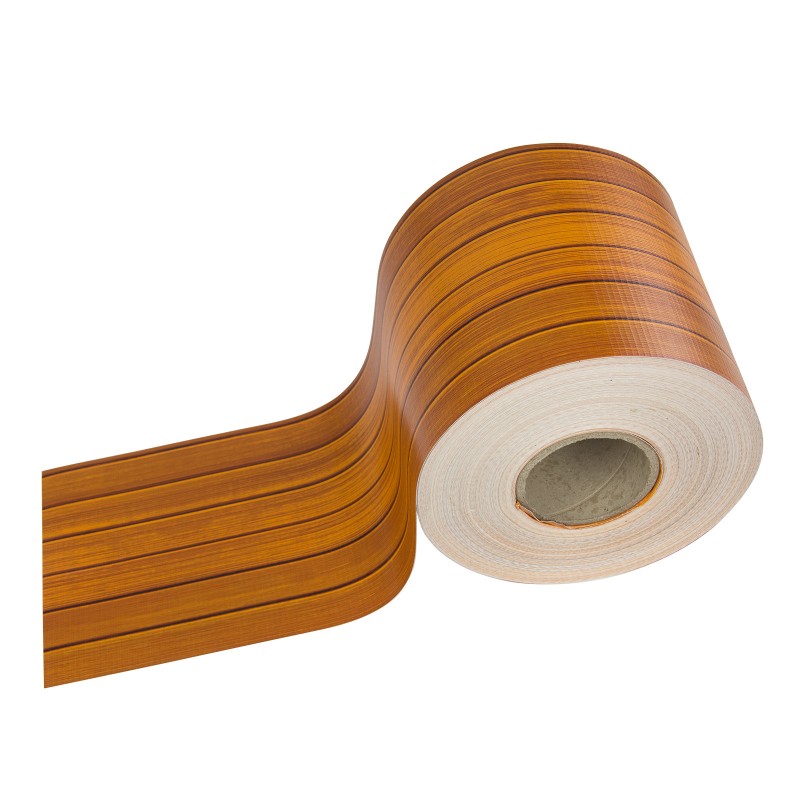 DEMA Krycí páska na plotový panel PVC 70x0,19 m, dřevo 30851D
