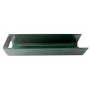 Držák podhrabové desky kulatý ZN+PVC U/200/40, zelený