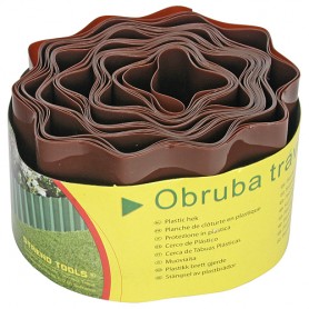 Ohraničení trávníku 150 mm x 9 m, hnědé