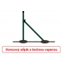 Vzpěra poplastovaná BPL ZN+PVC 38x1,25x2300, zelená