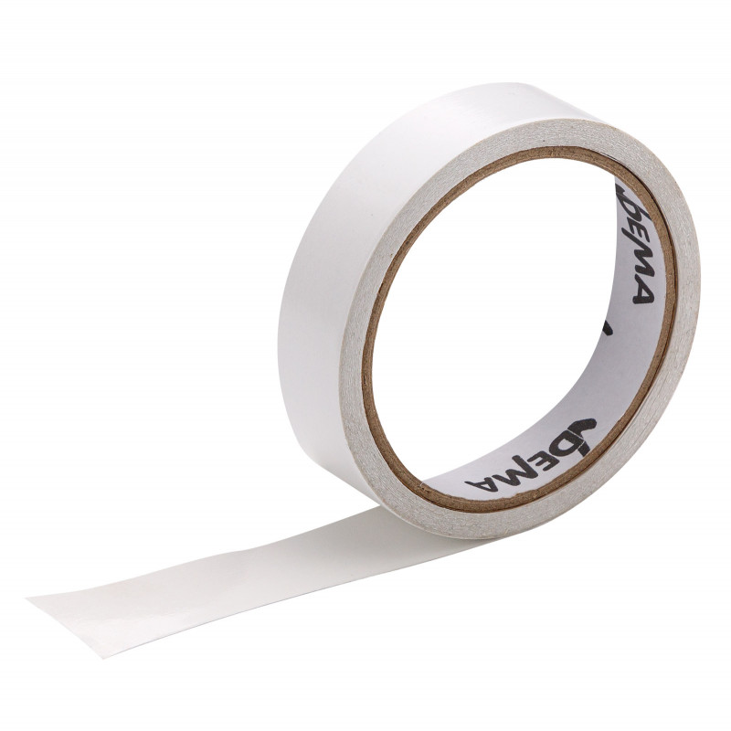DEMA Oboustranná lepící páska 24 mm / 10 m, bílá 80705D