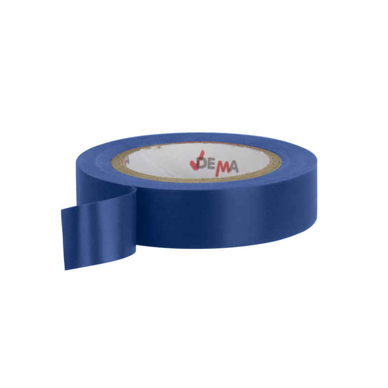 DEMA Elektrikářská izolační páska 15 mm / 10 m, modrá 22252D