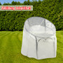 Ochranný obal na zahradní sedací soupravu kulatý 320x93 cm