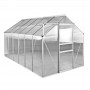 Zahradní skleník MIDI 6, 376x192x194 cm, 6 mm