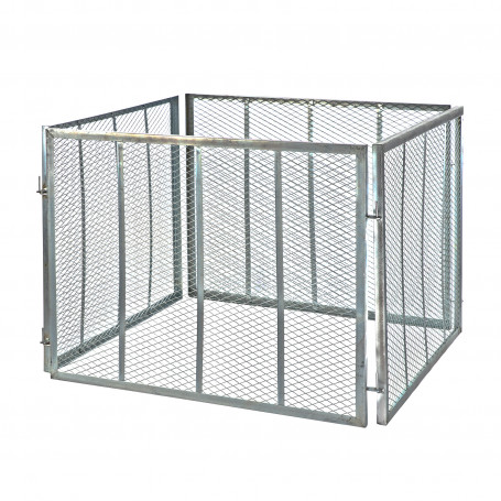 Kovový kompostér 108x108x81 cm Kirchheim