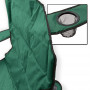 Kempinková / zahradní židle skládací, zelená