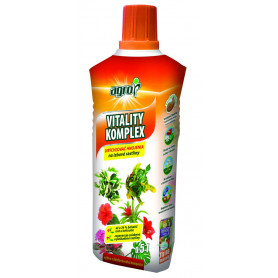 Kapalné hnojivo Vitality Komplex na pokojové rostliny 0,5 L