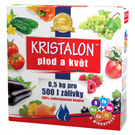 Krystalické hnojivo Plod a květ 0,5 kg
