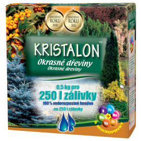 Krystalické hnojivo Okrasné dřeviny 0,5 kg