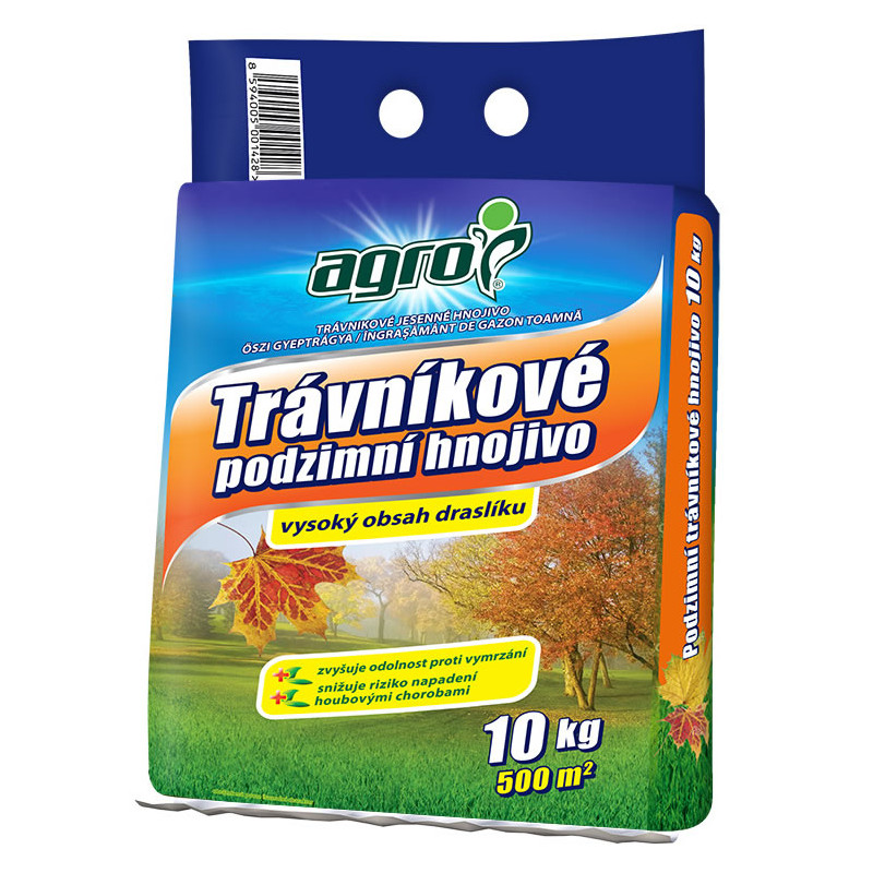 AGRO Podzimní trávníkové hnojivo 5 kg AG02400049050