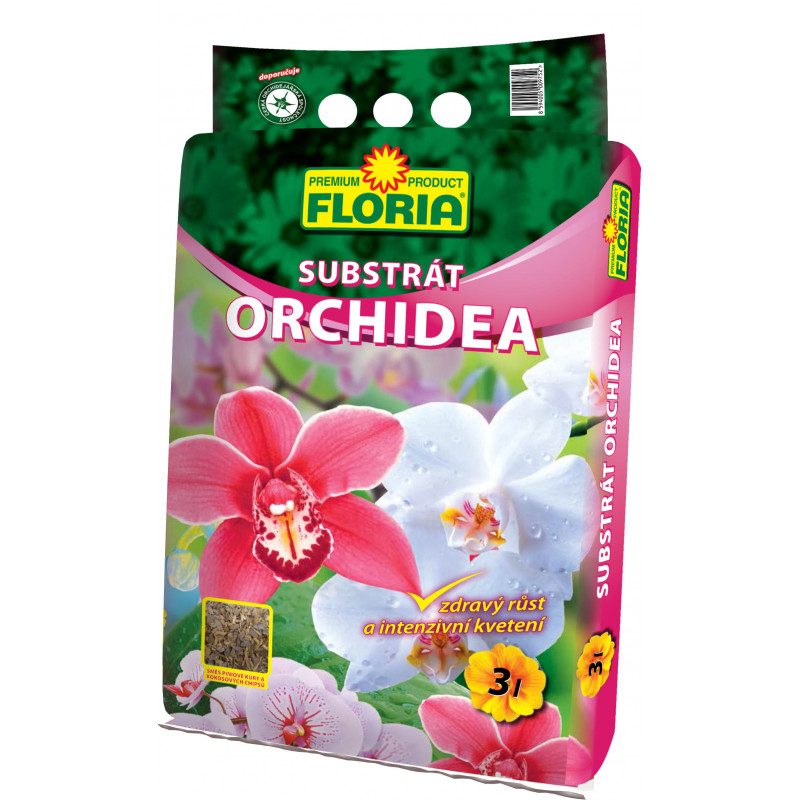 FLORIA Substrát na orchideje 3 L FL01000001003