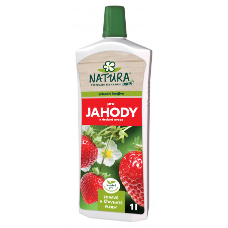 Kapalné organické hnojivo na jahody a drobné ovoce 1 L