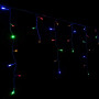 LED krápníky 14,5 m, 300 LED, IP44, 8 světelných módů s ovladačem, multicolor