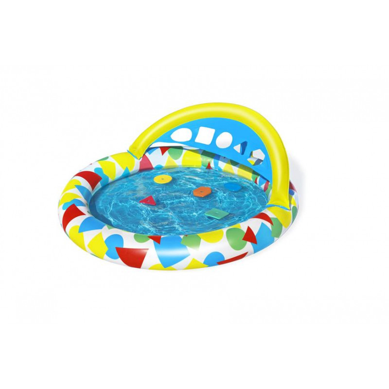 Bestway Bazének Bestway 52378, Splash & Learn, dětský, nafukovací, s vkládáním tvarů, 1,20x1,17x0,46 m 8050250
