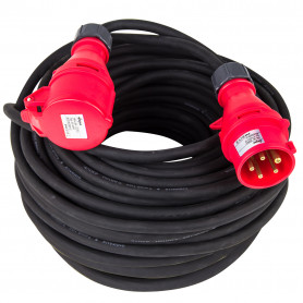 Prodlužovací kabel IP44 H07RN-F 16A 5x1,5 mm2 30 m