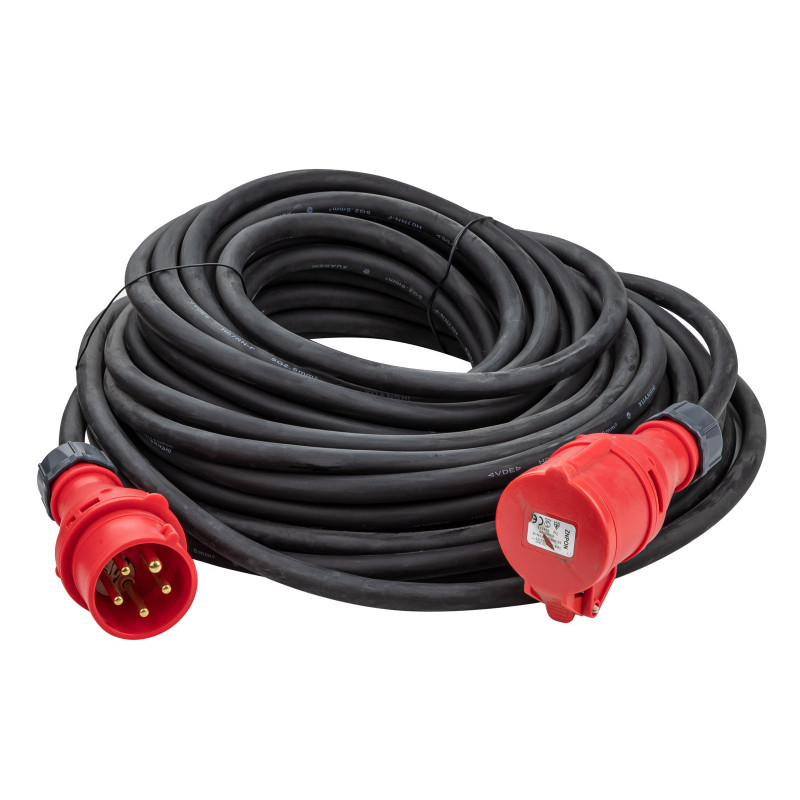 DEMA Prodlužovací kabel IP44 H07RNF 16A 5x2,5 mm2 25 m 75023D