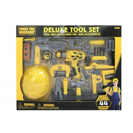 Hračka G21 Dětské nářadí DELUXE TOOLS, 44 dílů