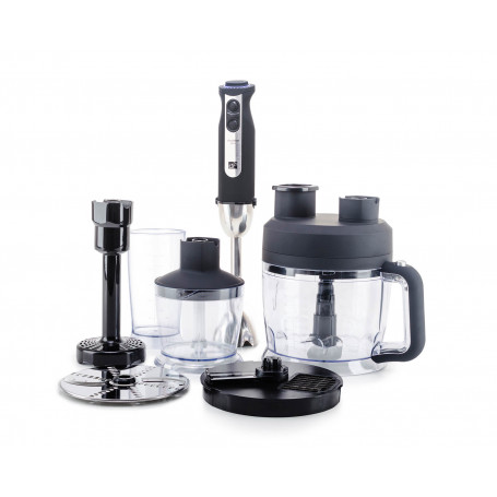 Set G21 mixér VitalStick Pro 1000 W s Food Processorem, Black