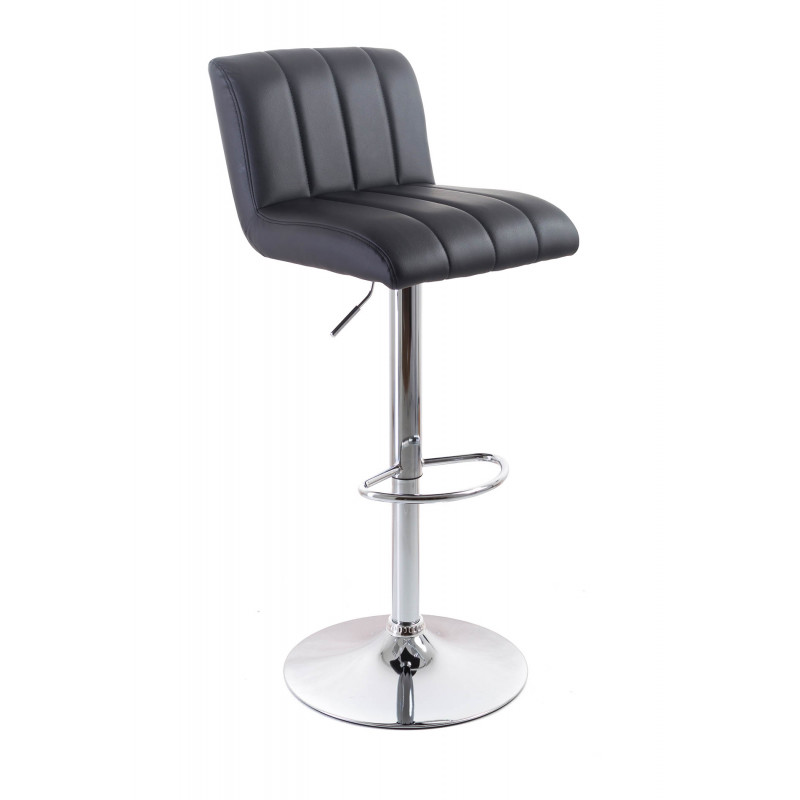 G21 Barová židle G21 Malea koženková, prošívaná black 60023096