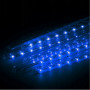 LED světelný řetěz Meteor 3x0,3 m, 144 LED, IP44, modrá