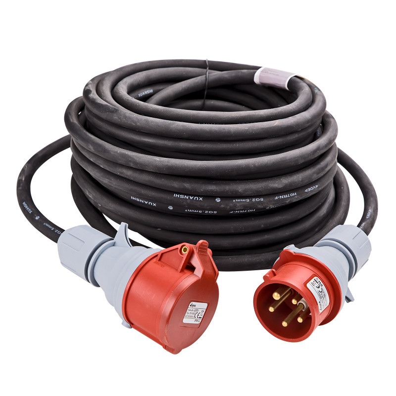 DEMA Prodlužovací kabel IP44 H07RN-F 16A 20 m 75022D