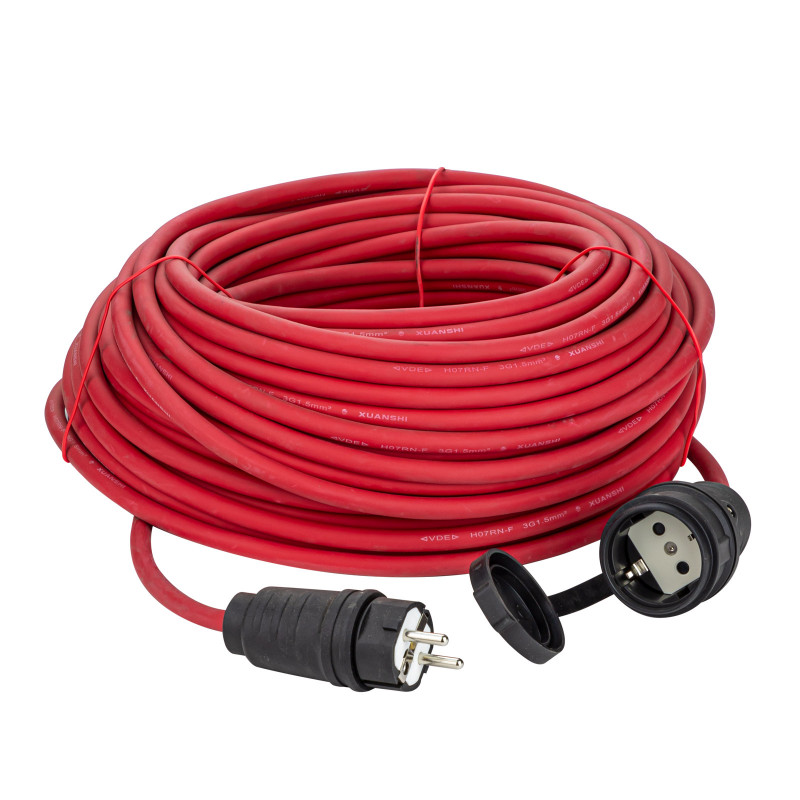 DEMA Prodlužovací kabel IP44 H07RN-F 16A 3x1,5mm2 40 m 75043D