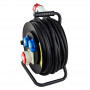 Prodlužovací kabel na bubnu 400 V + 230 V, 3 zásuvky IP44, 25 m KT 05/25