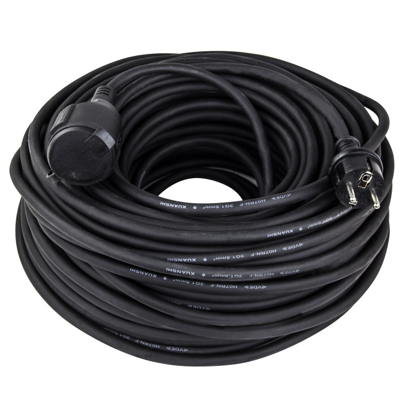 DEMA Prodlužovací kabel IP44 H07RN-F 16A 3x1,5 mm2 50 m 75007D