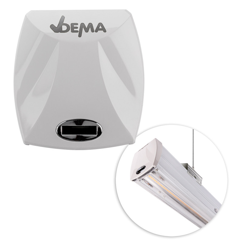DEMA Koncový kryt pro světelný systém Demalux LED 1500 90106D