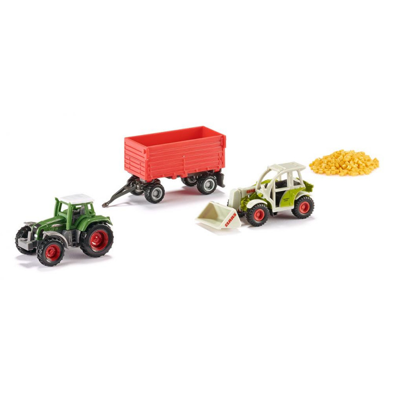 SIKU Sada zemědělských vozidel pro přepravu kukuřice / 6304 32630D
