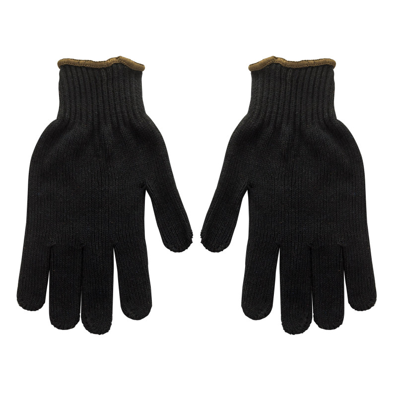 DEMA Pracovní rukavice pletené černé, velikost 10 23233D