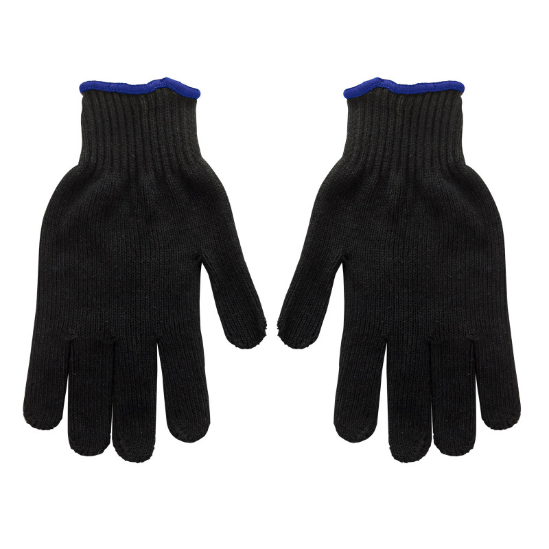 DEMA Pracovní rukavice pletené černé, velikost 9 23232D