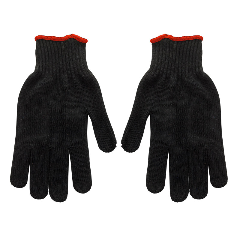 DEMA Pracovní rukavice pletené černé, velikost 8 23231D