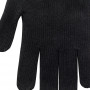 Pracovní rukavice pletené černé, velikost 8