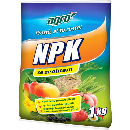 Univerzální minerální hnojivo NPK se zeolitem 1 kg