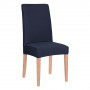 Potah na židli elastický, tmavě modrý SPRINGOS SPANDEX