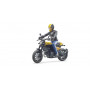 Motocykl Ducati Scrambler Full Throttle s jezdcem 1:16 63053