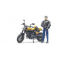 Motocykl Ducati Scrambler Full Throttle s jezdcem 1:16 63053