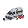 Karavan Mercedes-Benz Sprinter s řidičem 1:16 02672