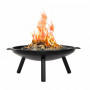 Zahradní gril 60 cm SPRINGOS BBQ RING