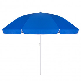 Zahradní slunečník 240 cm, skládací, modrý SPRINGOS CLASSIC