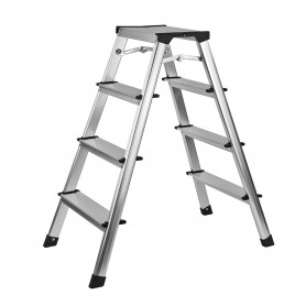 Hliníkové schůdky oboustranné 2x4